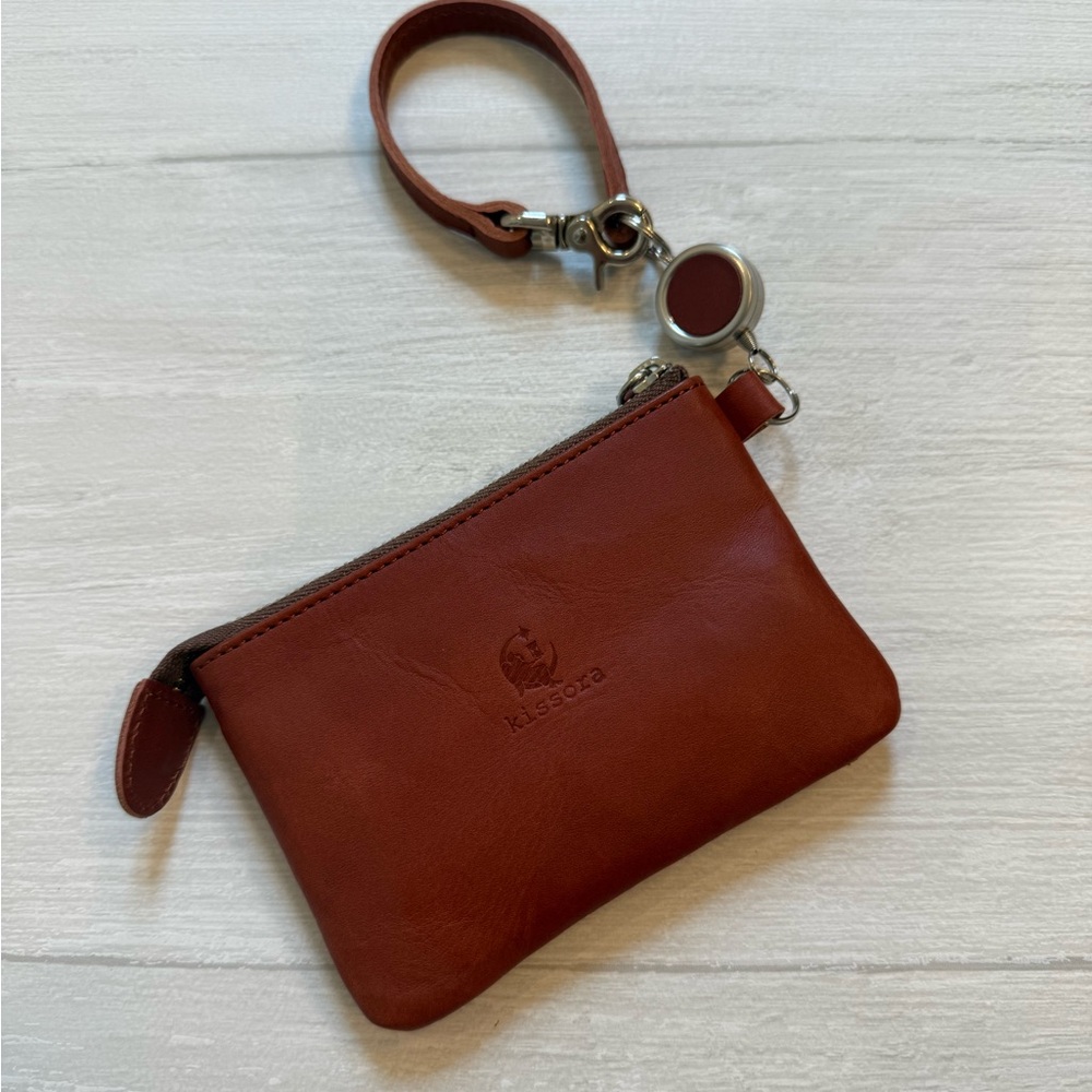 kissora leather coin wallet